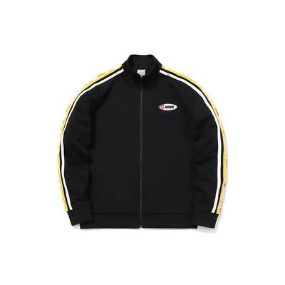 Li Ning Stand Collar Full Zip Casual Sports Jacket Unisex Jacket Standard-Black AWDQ368-12