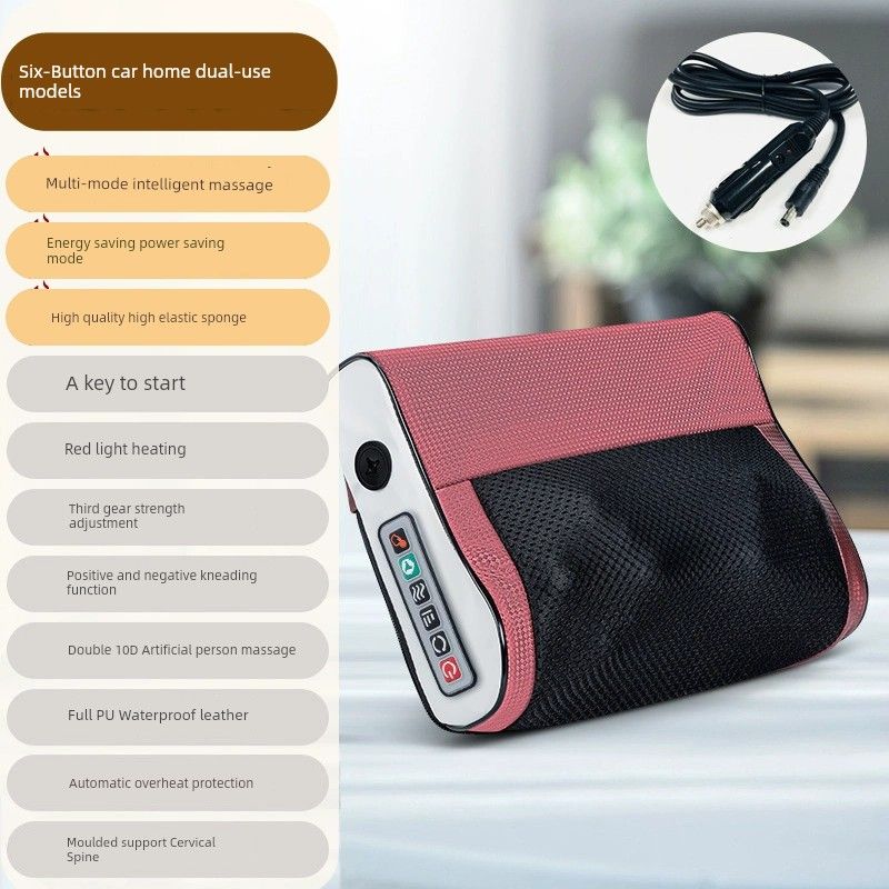 For Home Neck Shoulder Back Full Body Kneading Cushion Massage Pillow