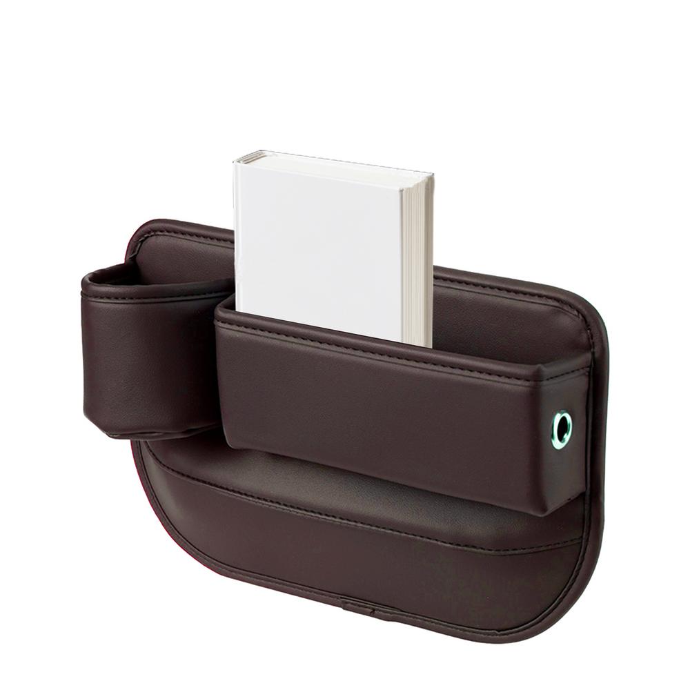 

Автомобильный подстаканник, сумка для заполнения щели, органайзер для хранения в автомобиле между сиденьями с отверстием для зарядки, аксессуары для интерьера автомобиля, коробка-заполнитель щели для