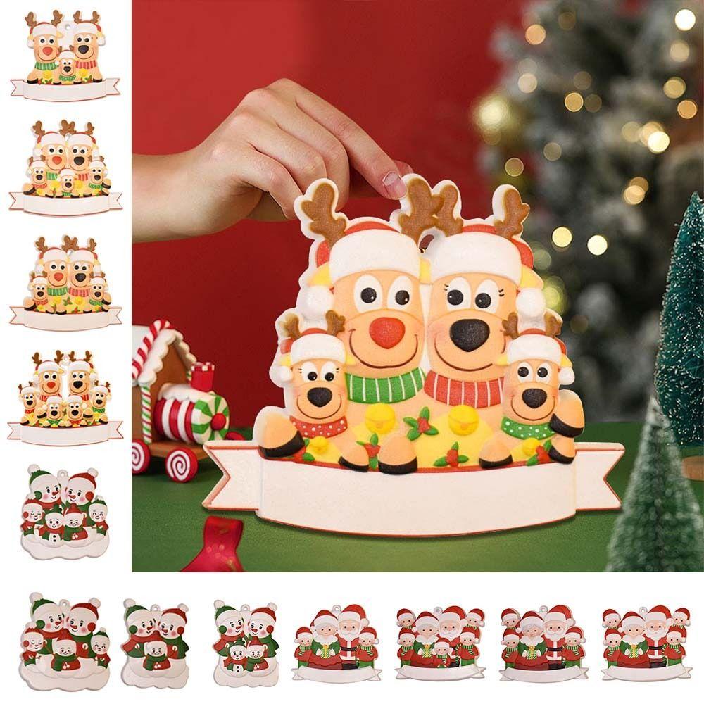 

Hangable Christmas Tree Pendant With String New Year Decoration New Year