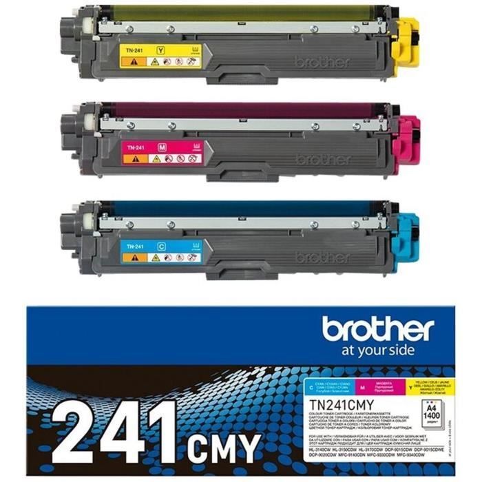 Cartucho de tinta Brother PACK TN241 3 COLORES