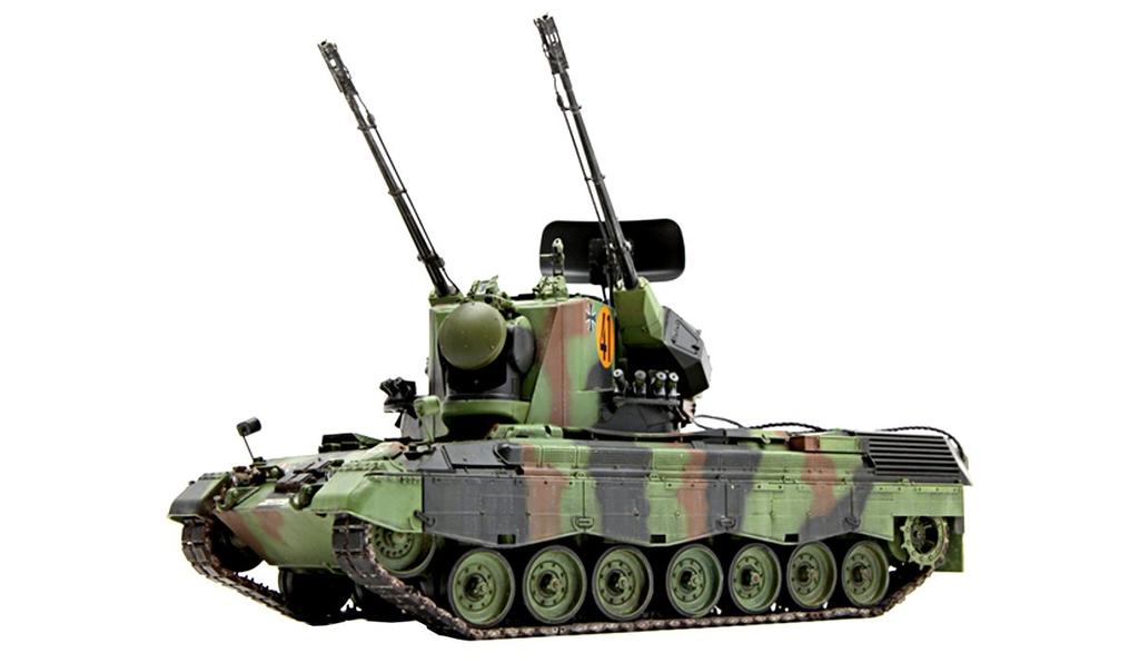 MENG Meng Model German Federal Army Gun Gepard Plastic Model MTS030 1/35 Self-Propelled Anti-Aircraft A1/A2