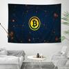 Crypto Currency Colorful Tapestry Wall Hanging Cheap Hippie Wall Hanging Bohemian Wall Tapestries Mandala Wall Hanging Sheets