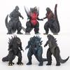 6pcs Exquisite Godzilla Monsters Movie Character Action Figure Doll Set For Fans