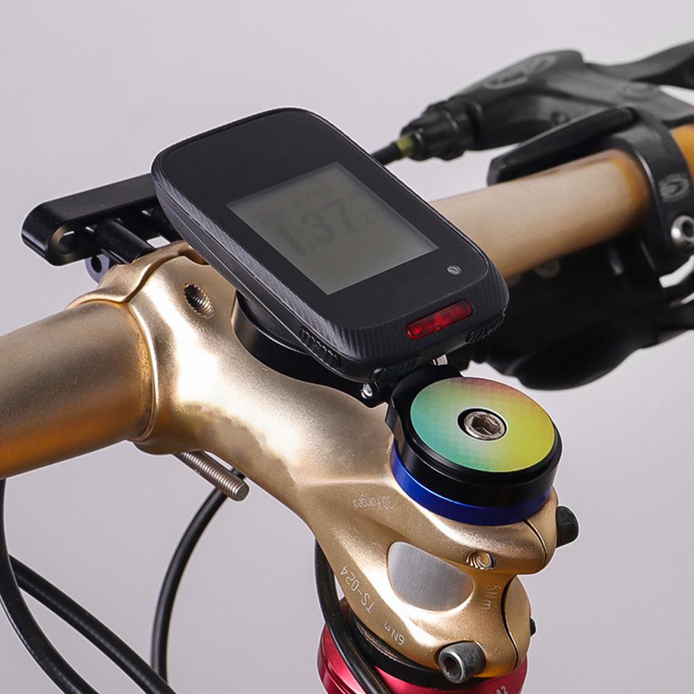 Bicycle Computer Stem Mount Holder Bike Computer Mount Stopwatch Speedometer Support Stand for Polar for Garmin Bryton Cateye