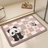 Diatom Mud Bathroom Floor Mat - Soft, Anti-Slip, Quick-Drying, Water-Absorbent Mat for Shower, Toilet, or Doorway.