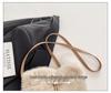Damen 2025 Flauschige Fell Bucket Bag – Herbst/Winter Schulter Crossbody