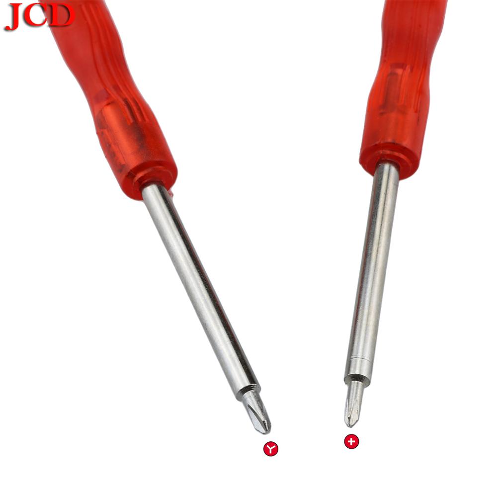 JCD New Tri-Wing & Philips Screwdriver Set For GBA For GBC For DMG for DSL Controller Screwdriver