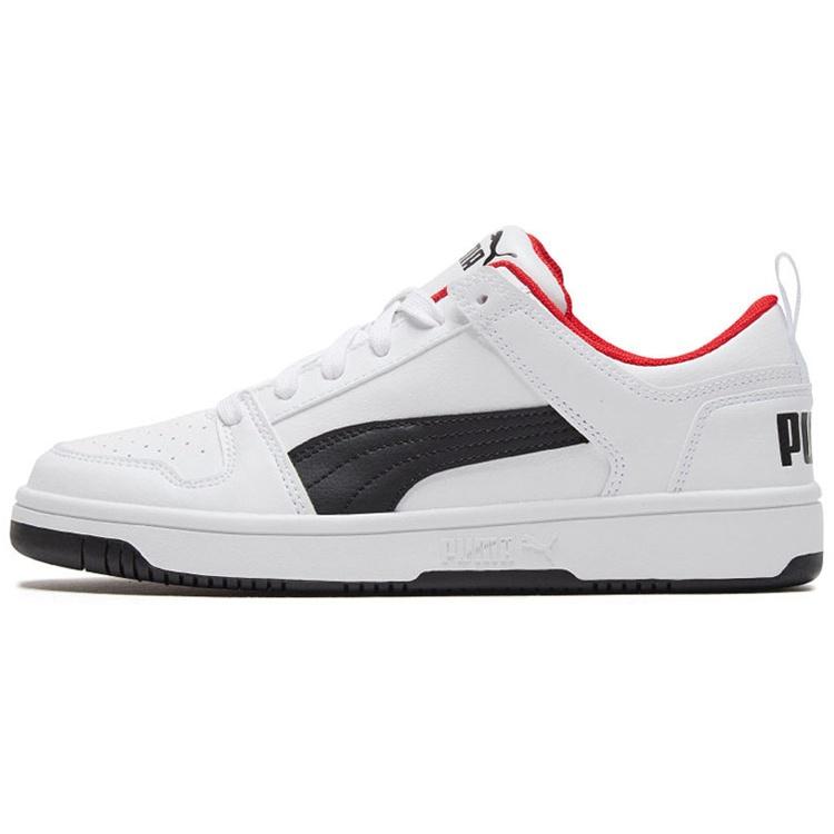 PUMA REBOUND LAYUP LO SL White Black Red Men s 369866-01 EU 35.5