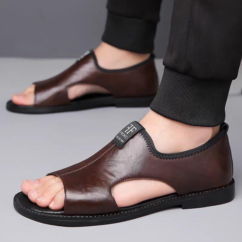 

Мужские сандалии 2025 дышащие и нескользящие большие размеры белые пляжные туфли электронная коммерция зарубежный склад место 48