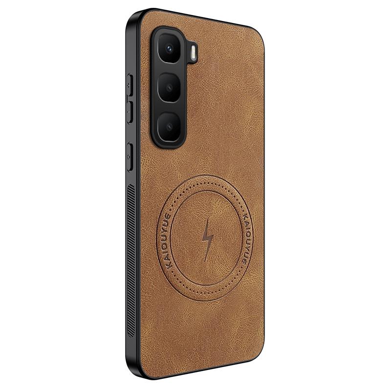 For Infinix Hot 60 Luxury New Style Leather Case For Infinix Hot 60 Pro Plus Magnetic Wireless Charge Shockproof Cover Hot 60i