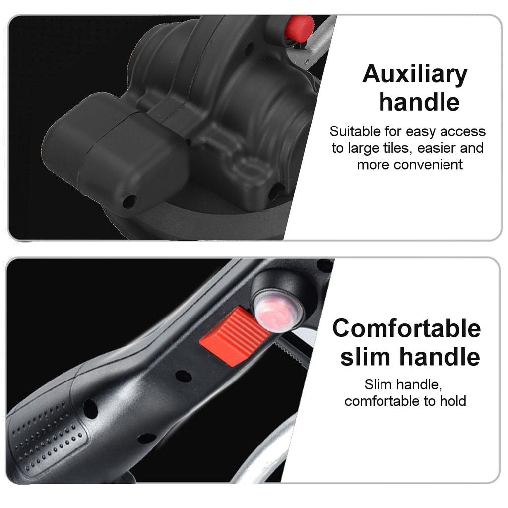 100Kg 600W Wibrator do Płytek Maszyna do Układania Płytek Dla Płytek 120x120cm Maszyna do Układania Podłóg z 2 Akumulatorami Automatyczne Poziomowanie Narzędzie do Tynkowania 12V