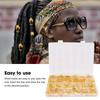 260pcs Hair Dreadlocks Rings Hair Braid Clips Alloy Braided Hair Accessory Set for Weddings Birthday Party Dance
