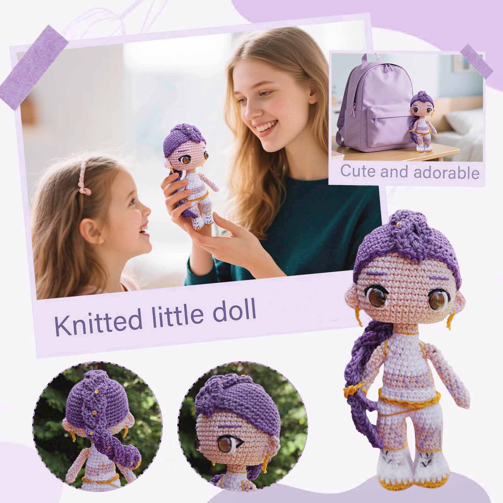 

Плюшевая кукла, Игрушка в подарок, Мультфильм, Детская тряпичная кукла, Детская подарочная подушка(Нет стандарта) One Size