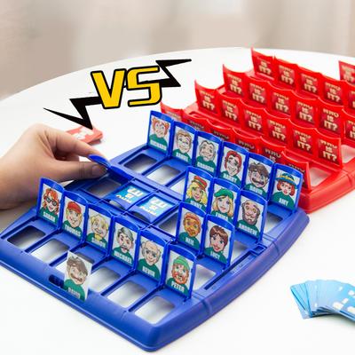 Hádej, kdo jsem Stolní hra Interakce rodiče s dítětem Hračka Logické uvažování DĚTSKÉ Hádanky Hádej mě, moje postava Šachovnice