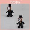 Mini Universe Toilet Scene Model Assembly Toy Abs Plastic Small Particle Building Blocks