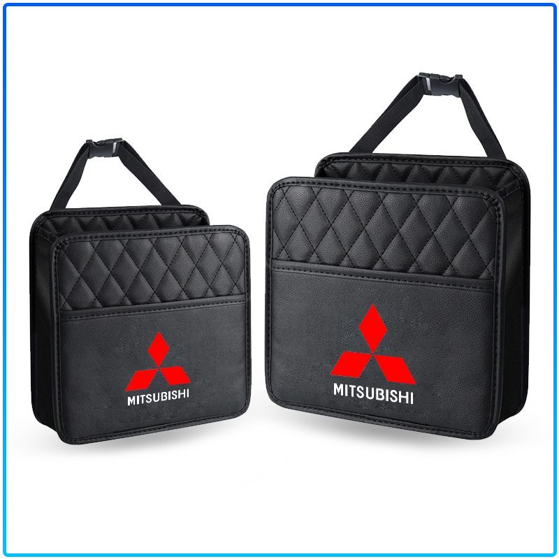 Car Storage Bag Multi-function Seat Back Storage Pocket Suspension For Mitsubishi Lancer Lancer ASX Outlander 2 3 Pajero Mirage Exzos Pajero 4