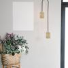 Bamboo Woven Lamp Shade Rustic Style Hanging Pendant Lamp Cover Soft Light Decoration for Home Cafe Restaurant Wedding