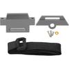 Tall Battery Holder Mount Hold Down for Traxxas 1/10 2WD 5822 5822A , Aluminium Alloy RC Battery Mount Plate, Battery Holder Mount with Strap for