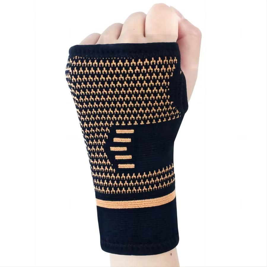 

1Pc Lifting Wrist Straps, Professional Wristband, Sports Compression Wrist Guard Arthritis Brace Sleeve M
