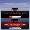 Xiaomi YU7 Brake Light Projection Board - High Mount Tail Light Decorative Sticker for Car Personalization