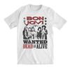 Hot Classic Hard Rock Band Bon Jovi Print TShirt Unisex Oversized Harajuku Style Cotton New Summer Women And Unisex TShirt