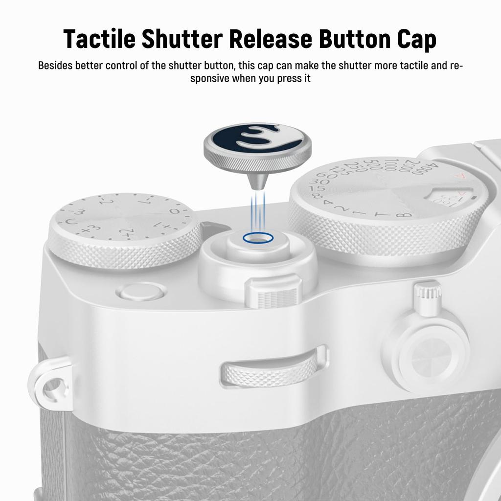 NEEWER CA115 Tampa de Sapata Quente e Tampa do Botão de Disparo Compatível com Tampa Protetora para Sapata Quente com Tampa para Sapata Fria e Disparador Preto