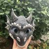 Accessories Dinosaur Halloween Pu Masques Children Dino Mask Cosplay Prop Dragon Mask Masquerade
