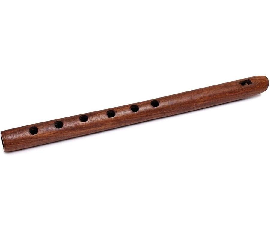 TreegoArt Handcrafted Wooden Woodwind Musical Mouth C Flute Bansuri For Beginners And Professional - 13 Inch (wooden Flute)