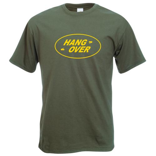 Hang Over Spoof Funny 4x4 Off Road Green Lane Landy Lover TShirt 2XL