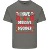 Christmas OCD Funny Xmas Unisexs Light Cotton TShirt