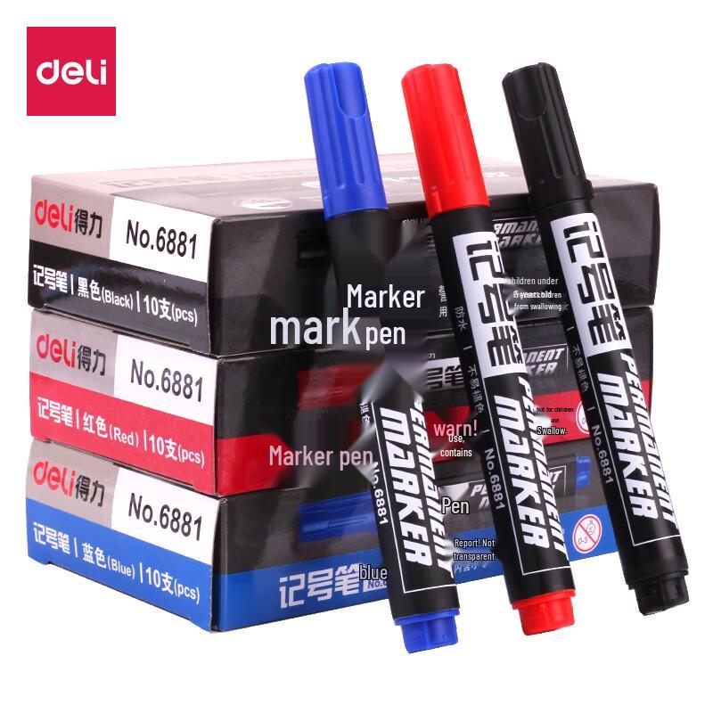 Deli Oil-Based Marker Pen