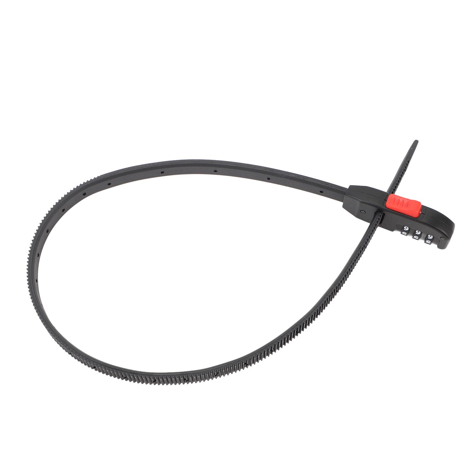 

Велосипедный парольный замок компактный многофункциональный противоугонный велосипедный замок трос для шлемов корзин