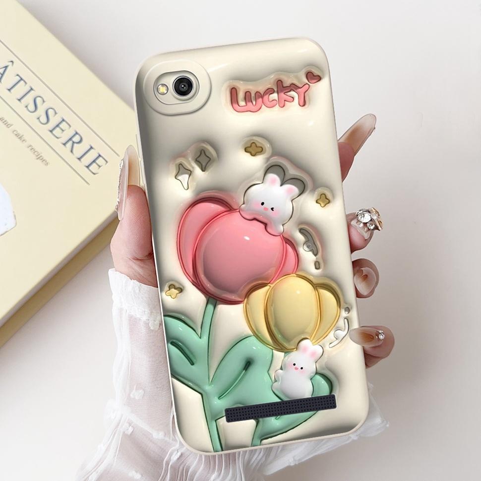 Cute Cartoon Cover For Xiaomi Redmi 4A Phone Case For Xiaomi Redmi 4A 5A 6A Redmi4A Redmi5A ShockProof Back Cover Funda