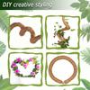 Plant Support Bendable Moss Pole Handmade Natural Material Garden Trellis Eco-Friendly Plant Support Stakes Climbing Plants