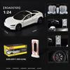ZTFT9 1:24er Maßstab Legierung Tesla Roadster Sportwagen Modell Druckguss Metall Spielzeugfahrzeuge Cabrio Spielzeug Junge Geschenk Kollektive Wohnkultur