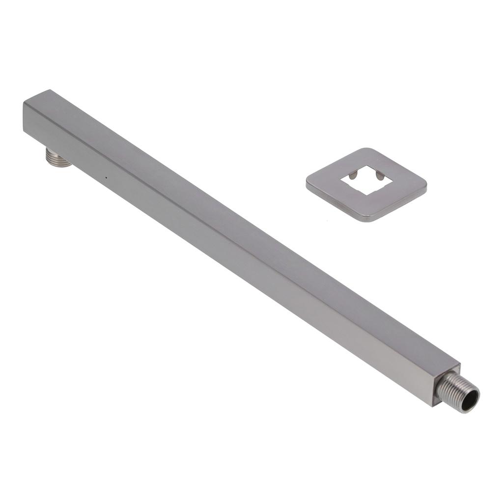 NPT1/2 Wandmontierter Duscharm Gebürstet Verdeckte Edelstahl Duschverlängerungsstange zum Baden