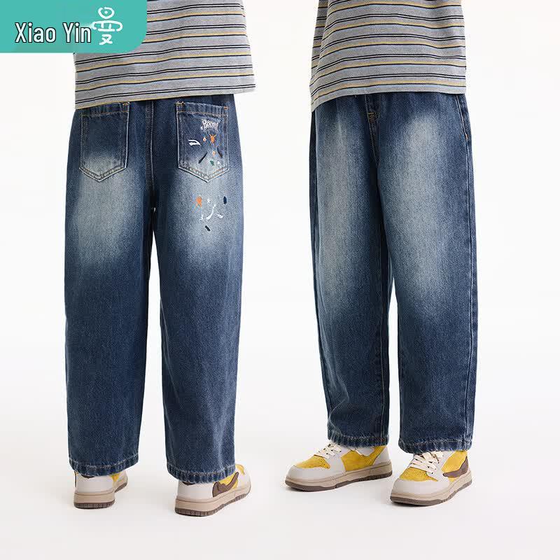 Boy s Gradient Loose Fit Denim Jeans 120
