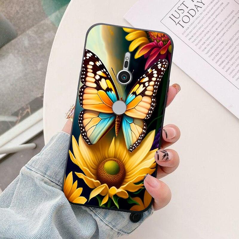 For Sony Xperia XZ1 XZ2 XZ4 Phone Case astronaut Cartoon Silicone Back Cover For Sony XZ2 XZ 4 2 1 X XA2 XA3 Plus Funda Coque