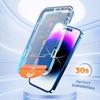 Einfache Installation Staubfreier Displayschutz für iPhone 17 Pro Max/17 Pro/17 Air 16 Pro Plus Gehärtetes Glas Kratzfeste Folien