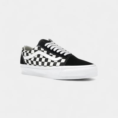Vans Old Skool 36 LX Checkerboard White Black