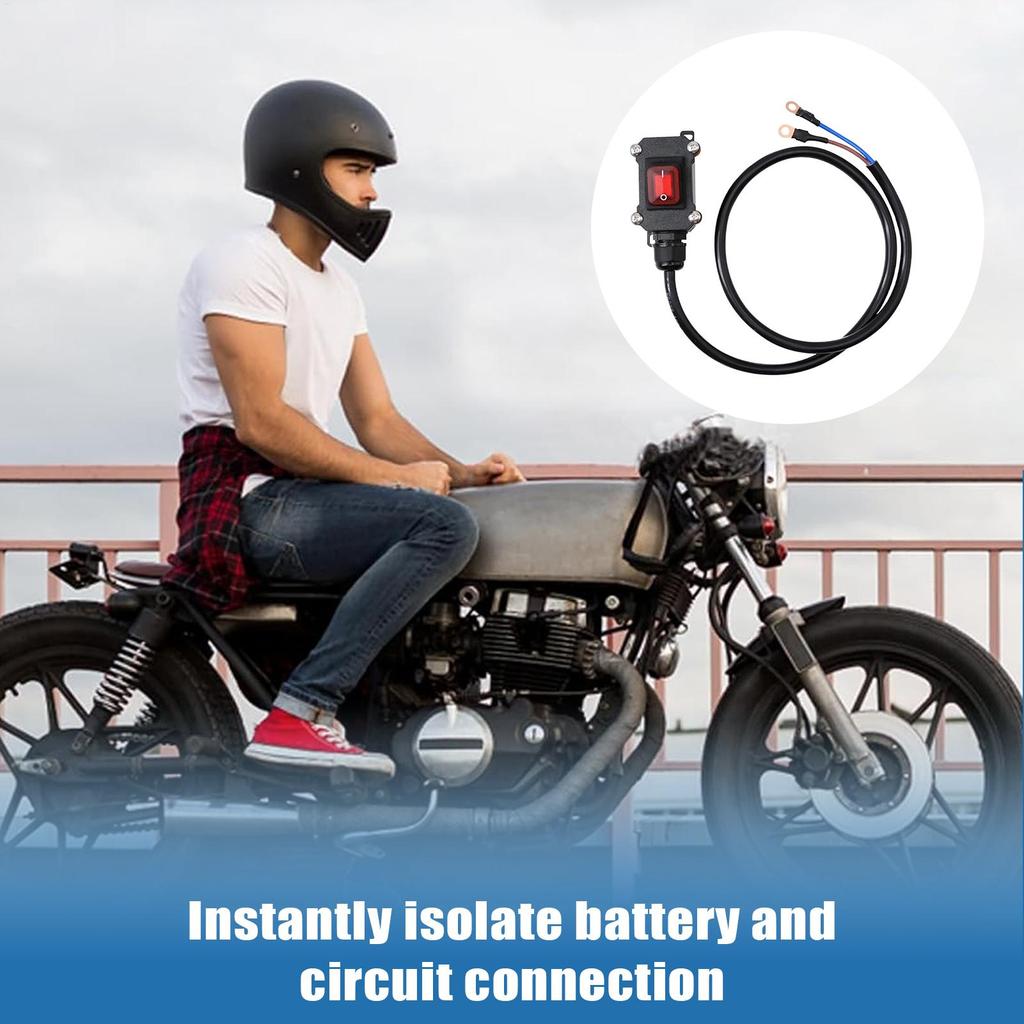 Professional Battery Isolator Switches 12V/24V Heavy Duty & Waterproof Terminal For Electrician Engineering Vehicle Maintenance