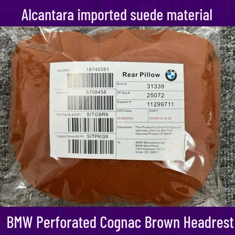 Zagłówek i podparcie lędźwiowe do BMW serii 3, 4, X1, X2, X3, X5, X6, GT - Ochrona szyi i komfort wnętrza samochodu