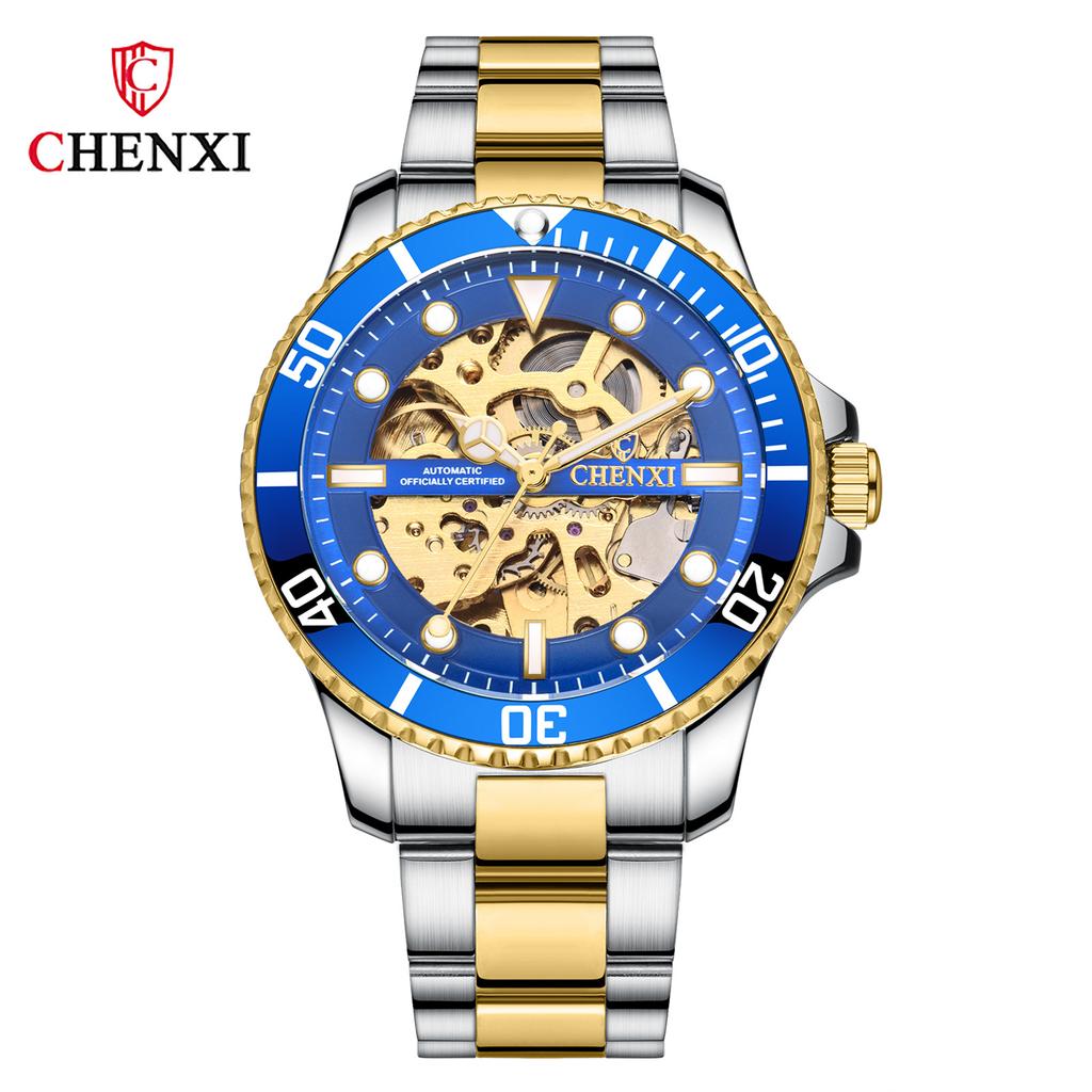 High-quality Custom Hollow Exquisite Luxury Automatic Mechanical Watches Fashion Waterproof Casual Men's Watches.