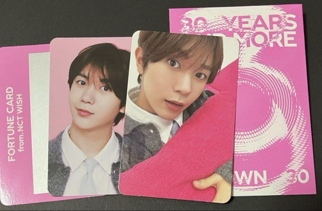 

[ИСПОЛЬЗОВАННЫЙ] SMTOWN MD NCT WISH Fortune Scratch Ryo