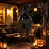 Sturdy Hanging Flower Pot Bat Plant Pot, 3D Printed Owl Planter, Halloween Small Vines Holder Gothic for Trailing Vines, Home Porch Balcony