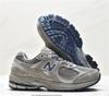 Pure Original Nb2002rc Grey Sneakers - Unisex Dad Shoes with Thick Sole for Height Increase, Retro Style, Breathable Design.