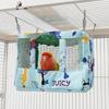 Bird Nest House Breathable Bird Nest Snuggle Hut With Cool Mat Animal Hut For Budgerigar Parakeet Conure Cockatiel Mynah Finches