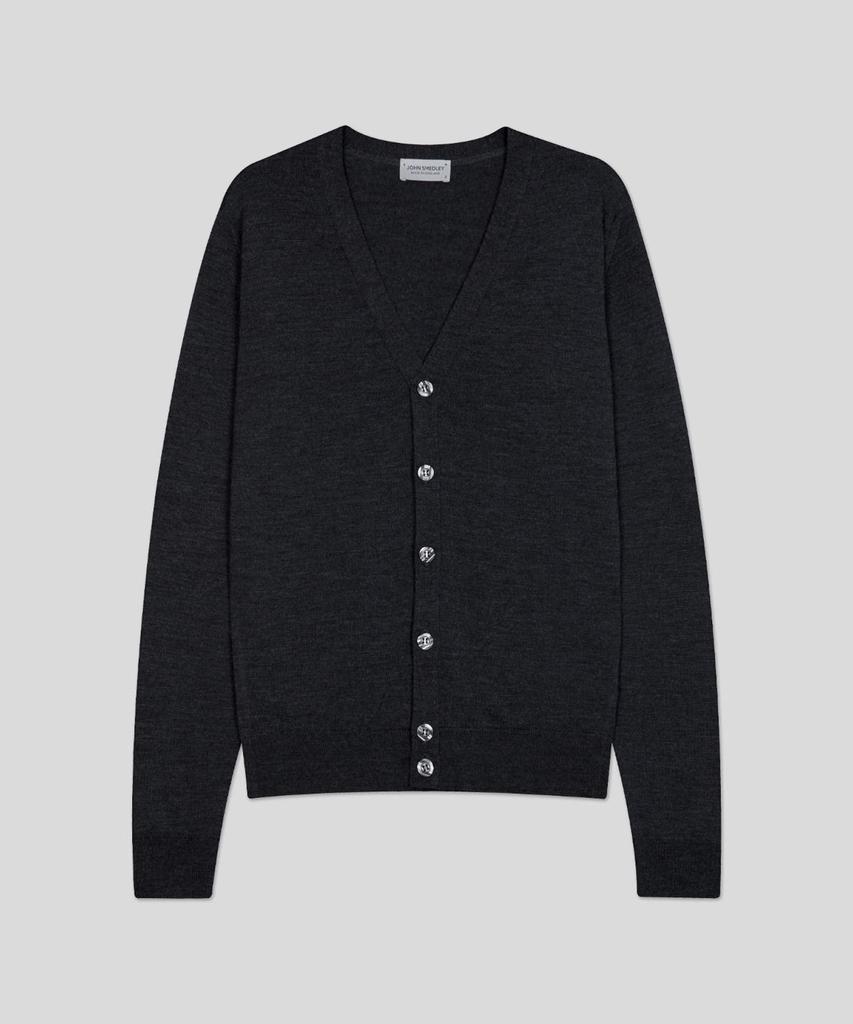Jonseumedeulli Burley Merino Wool V-Neck Cardigan Knit Classic 6 Colors