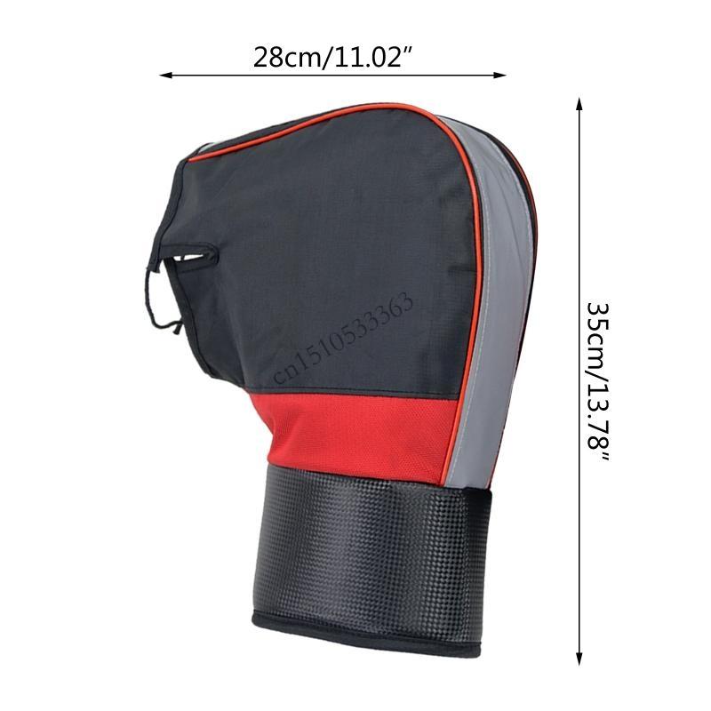 090E Handlebar Mittens Cold Weather Mountain Bike Handlebar Mittens Windproof Coldproof for Commuter MTB Bar Warmer C